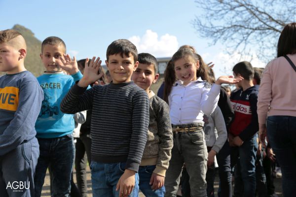 AGBU ACT (Armenians Come Together) initiative organized an event for kids in the village of Yeghegis in Vayots Dzor region of Armenia.